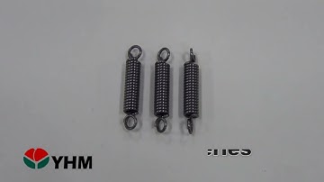 CNC Extension Spring Machine EF-620-W.D. 1.2mm-English hooks-70ppm - YHM (renew)