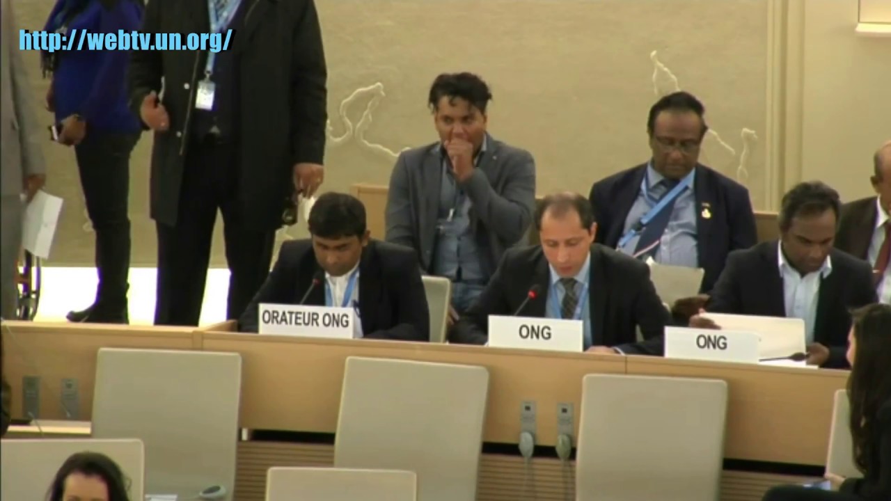 Déclaration orale sur la situation des droits de l'homme en Iran - OHCHR -34ème session-23 mars 2017