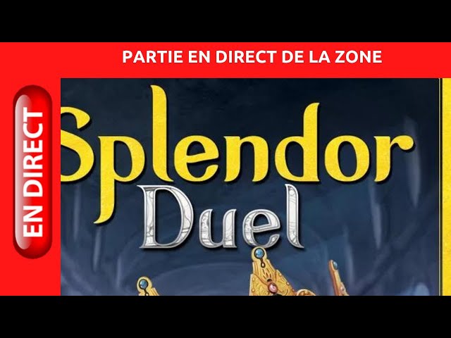 Session de jeu en DIRECT - Splendor Duel contre une invitée spéciale ! 