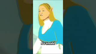 When Zelda takes the house pt. 2 #zelda #zeldatotk #funny
