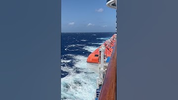 Thumbnail of Rollin’ through choppy seas south of Cuba
