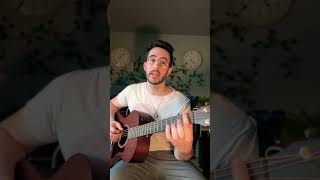 Try This Easy Walking Bass Line! #guitartutorial  #walkingbass #chords #learnguitar #acousticguitar