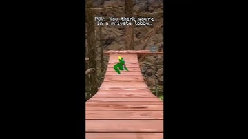 POV: You think your in a private lobby