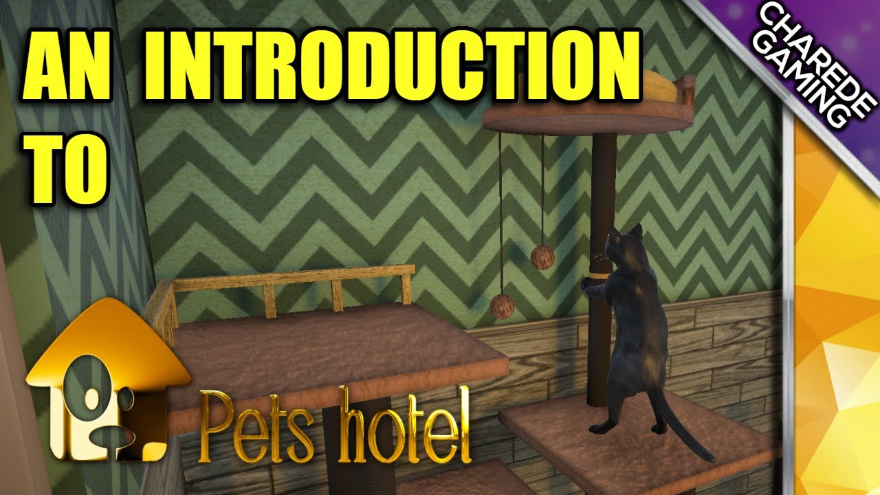 Pets Hotel; An Introduction, First Gameplay Charede Live YouTube
