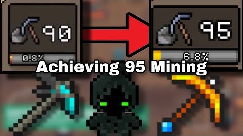 ⚒️Achieving 95 Mining In Curse Of Aros⚒️