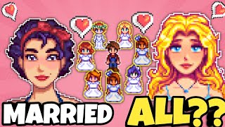 STARDEW VALLEY... But I Married EVERYONE!!!