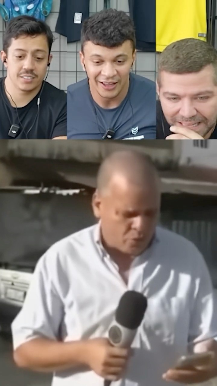repórter vira zumbi ao vivo ??‍♂️