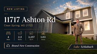 🏡 CUSTOM HOME TOUR | Built by a Builder with 61 Years of Experience | Clear Spring, MD