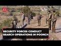 Indian army and jk police conduct search operations in poonch