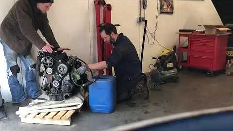 1.9 mTDI first start attempt.