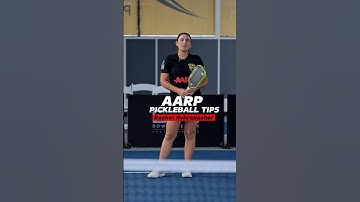 AARP Pickleball Tips from Rachel Rohrabacher on the Third Shot Drive