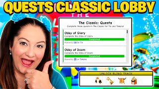 How To Complete The ROBLOX CLASSIC LOBBY Quests! #robloxclassic