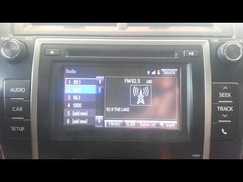 Lake Charles Toyota - 2014.5 Camry - Entune Audio - Audio Tutorial