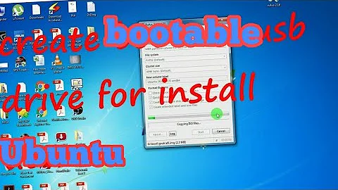 ubuntu:how to create a bootable usb drive for install Ubuntu/linux iso(without error)using rufus