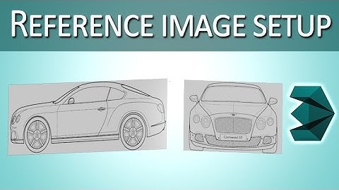 Tutorial: Setting up reference images in Autodesk 3Ds Max