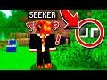 THEY NEVER FOUND ME!   MINECRAFT HIDE & SEEK!
