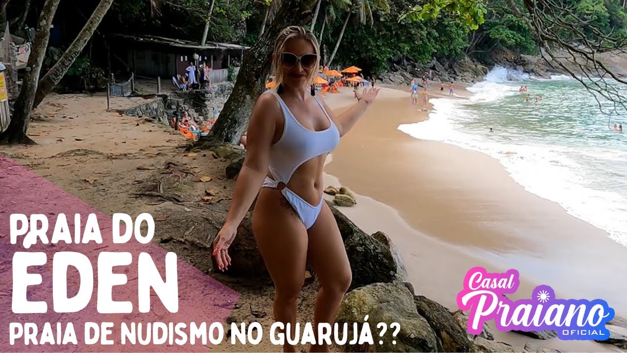 Casal praia nudismo