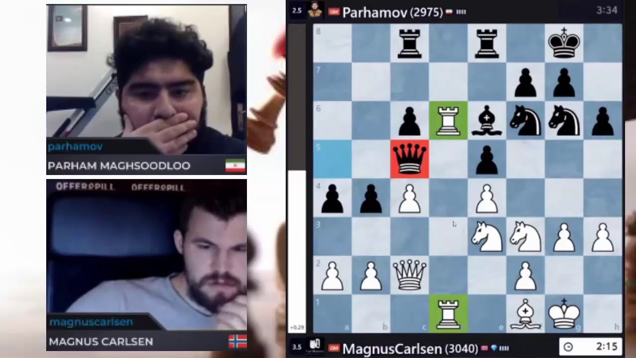 Magnus Carlsen (2839) vs Maxime Vachier-Lagrave (2727)