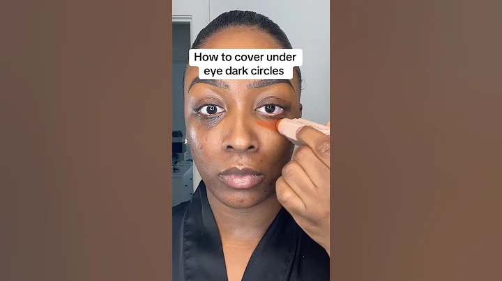 How to cover Undereye DARK circles 🐼 #darkcircles #undereyecircles #makeuptips #makeup