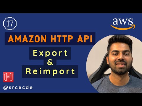 Export & Reimport OpenAPI 3 definition - Amazon HTTP API tutorial p17