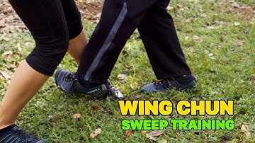 Wing Chun Chi Gurk Sweep Training | Core JKD Wing Chun Trapping