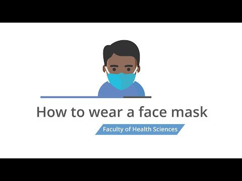 How To Wear a Cloth Mask