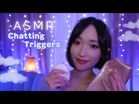 ASMR Chatting Triggers ☁️ Plein de choses à vous dire 🥰