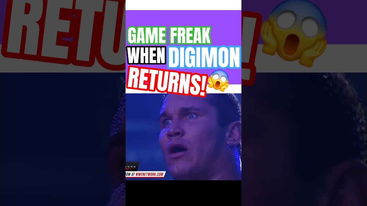 Game Freak Reacts to Digimon Coming Back After 20 Years With a Better Game 😱