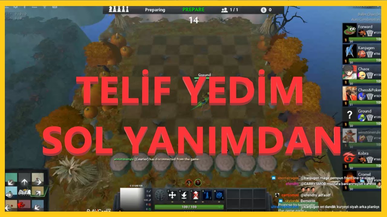 Dota Auto Chess Türkçe 20 Beast Warrior Build
