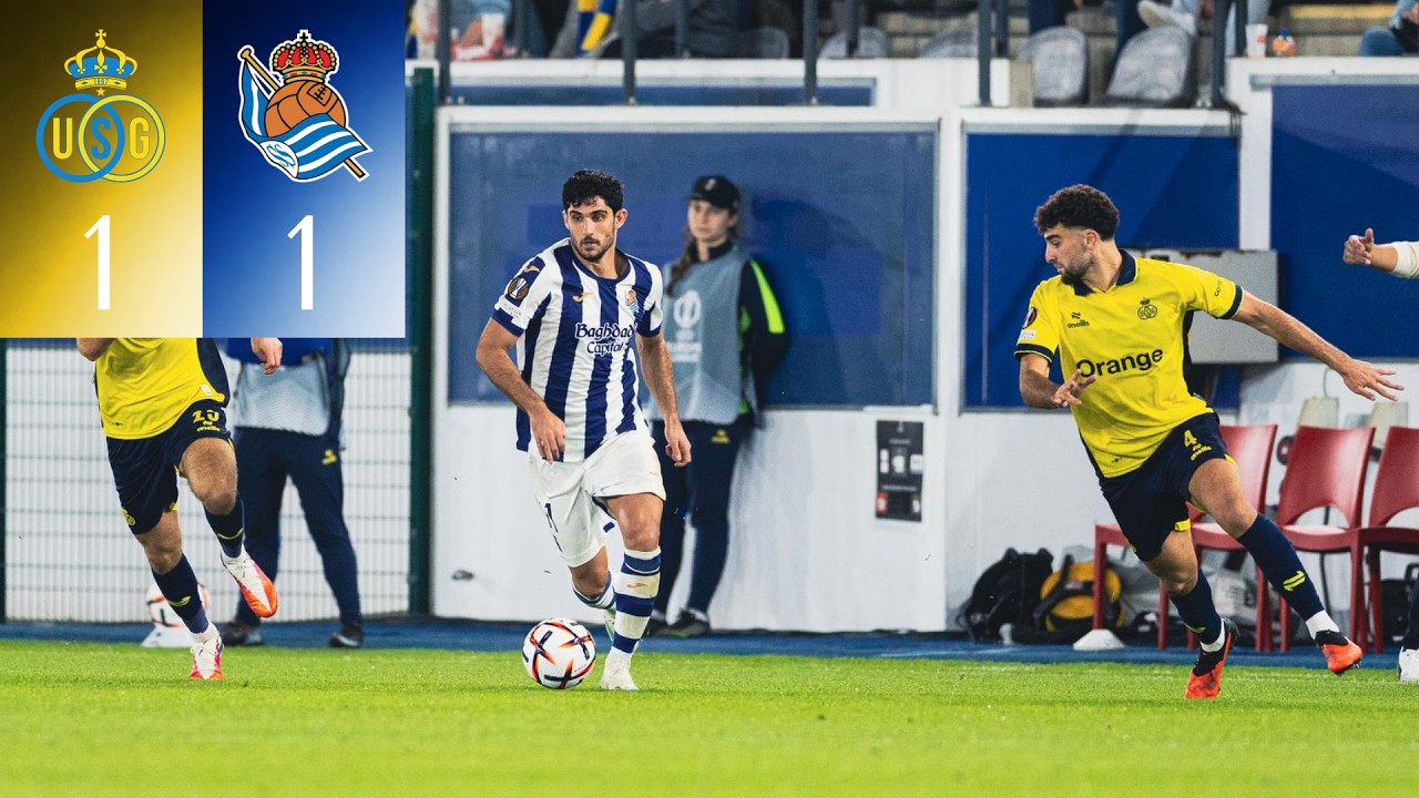 HIGHLIGHTS | Europa League 26-27 | J2 | Royale Union Saint-Gilloise 1-1 Real Sociedad