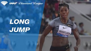 Caterine Ibarguen wins the Women's Long Jump in Doha - IAAF Diamond League 2019