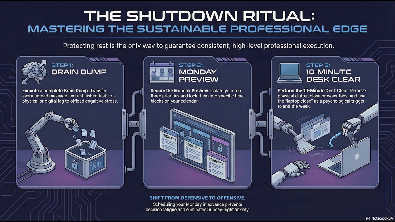 Sutdown Ritual 11. The Shutdown Ritual: Preventing First-Year Burnout - YouTube