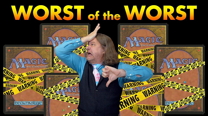 Worst of the Worst: Magic Card Mechanics So Bad They Were Never Ever Used Again!