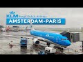 KLM Intra-European Experience | Amsterdam - Paris | Economy Class | Boeing 737-800