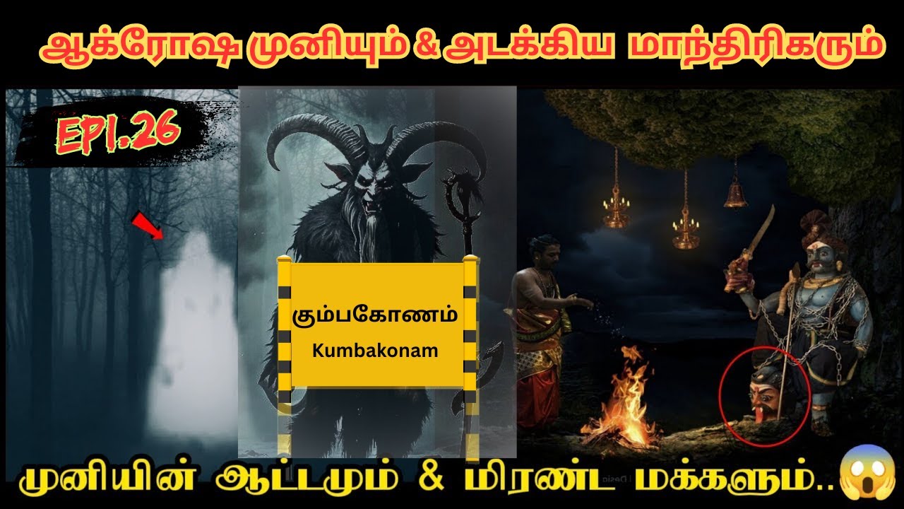 துஷ்ட முனியிடம் மாட்டிய நபர்/Real life ghost Experience inTamil/Epi.26/AGAN TAMIL AMANUSHYAM