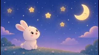 Twinkle Star Song for Kids 🐰✨| Bunny &amp; Twinkling Stars 🌙