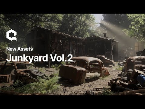 Junkyard Vol.2 | Quixel Megascans | Now on @Fab
