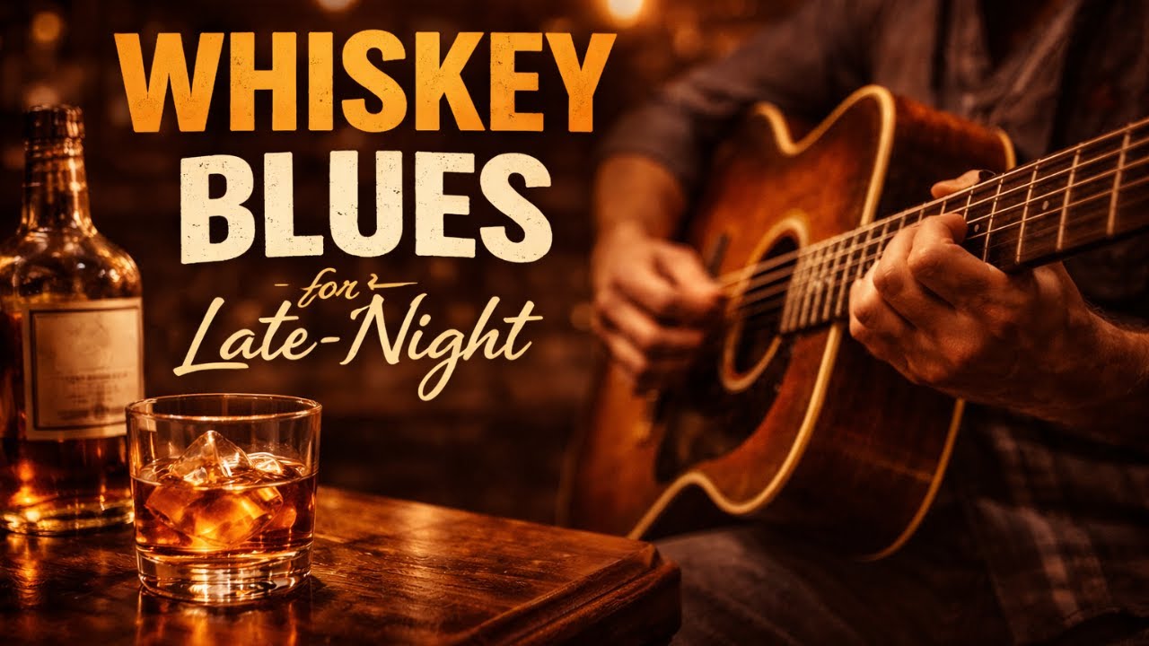🥃 One Glass Left | Slow Whiskey Blues for Late Night Thinking