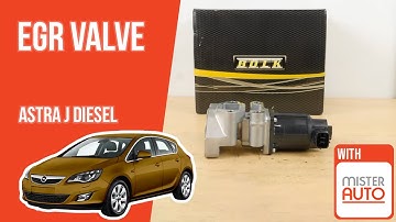 How to replace the EGR valve Astra J / mk6 1.7 CDTI ♻️