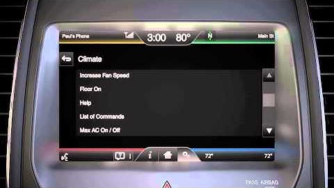 SYNC® with MyLincoln Touch™: Controlling Climate Settings | Lincoln How-to Video