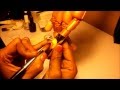 how to do sculpted nails using nail forms