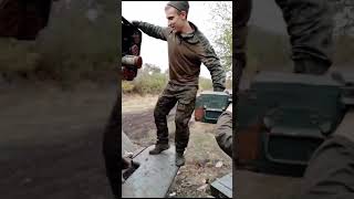 За пару секунд до взрыва #shorts  #war #himars