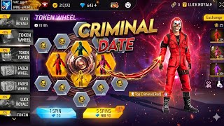 Criminal Bundle Return Date 😮💥| free fire new event | ff new event | new event free fire