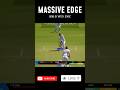 Nearly misses!! #cricket #cricket24shorts #cricket24 #ashes #ausvseng #shorts