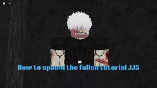 How to get The Fallen in Jujutsu Shenanigans Tutorial😱🤯
