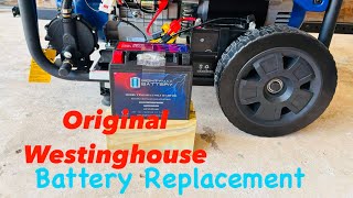 Westinghouse Wgen 9500 Tfc Tri Fuel Generator Battery Replacement
