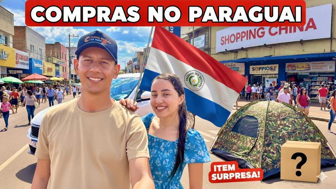 POR QUE FOMOS PARA O PARAGUAY?? 🇵🇾 acompanhe até o final para descobrir o que compramos 🎥✅