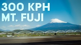 Shooting Mount Fuji at 180 Miles Per Hour
