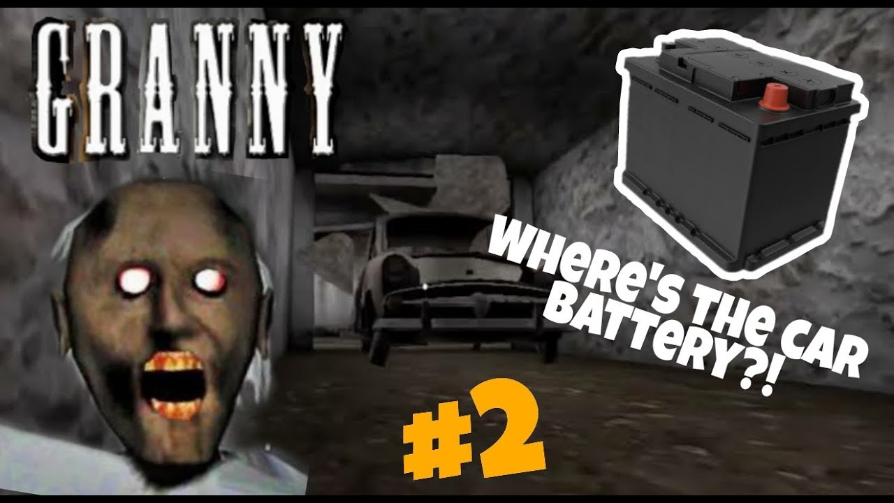 Where's the car battery?! Granny Horror game Granny Gameplay Free