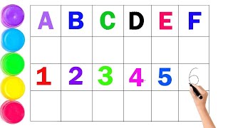 Abcd 1 To 100 Counting, 1 स 100 तक गनत, 123 Numbers, One Two Three, Learn To Count, Numbers Song